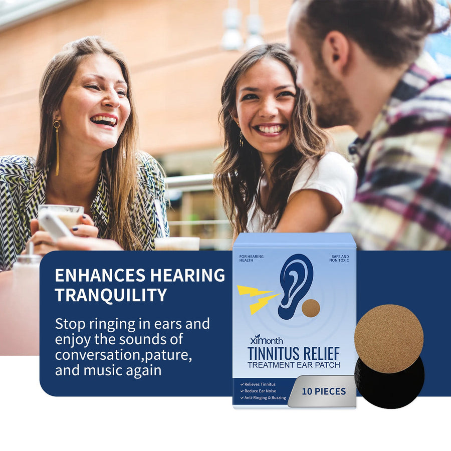 Tinnitus Relief Ear Patches for Ringing & Buzzing Relief