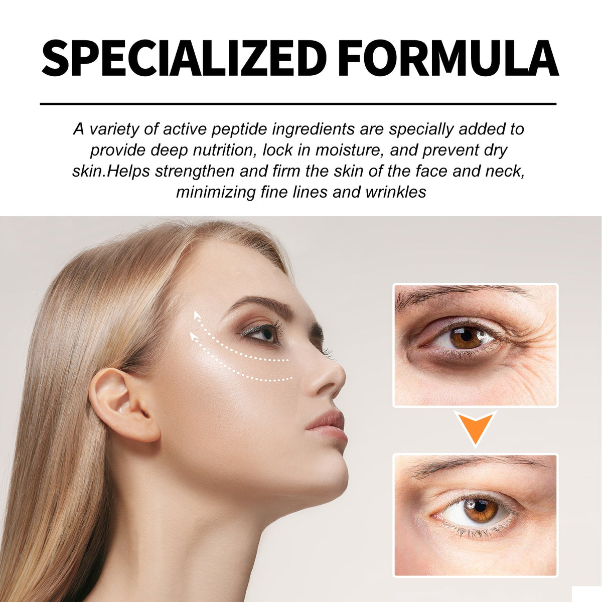 Venom Peptide Eye Serum for Under-Eye Wrinkles & Sagging