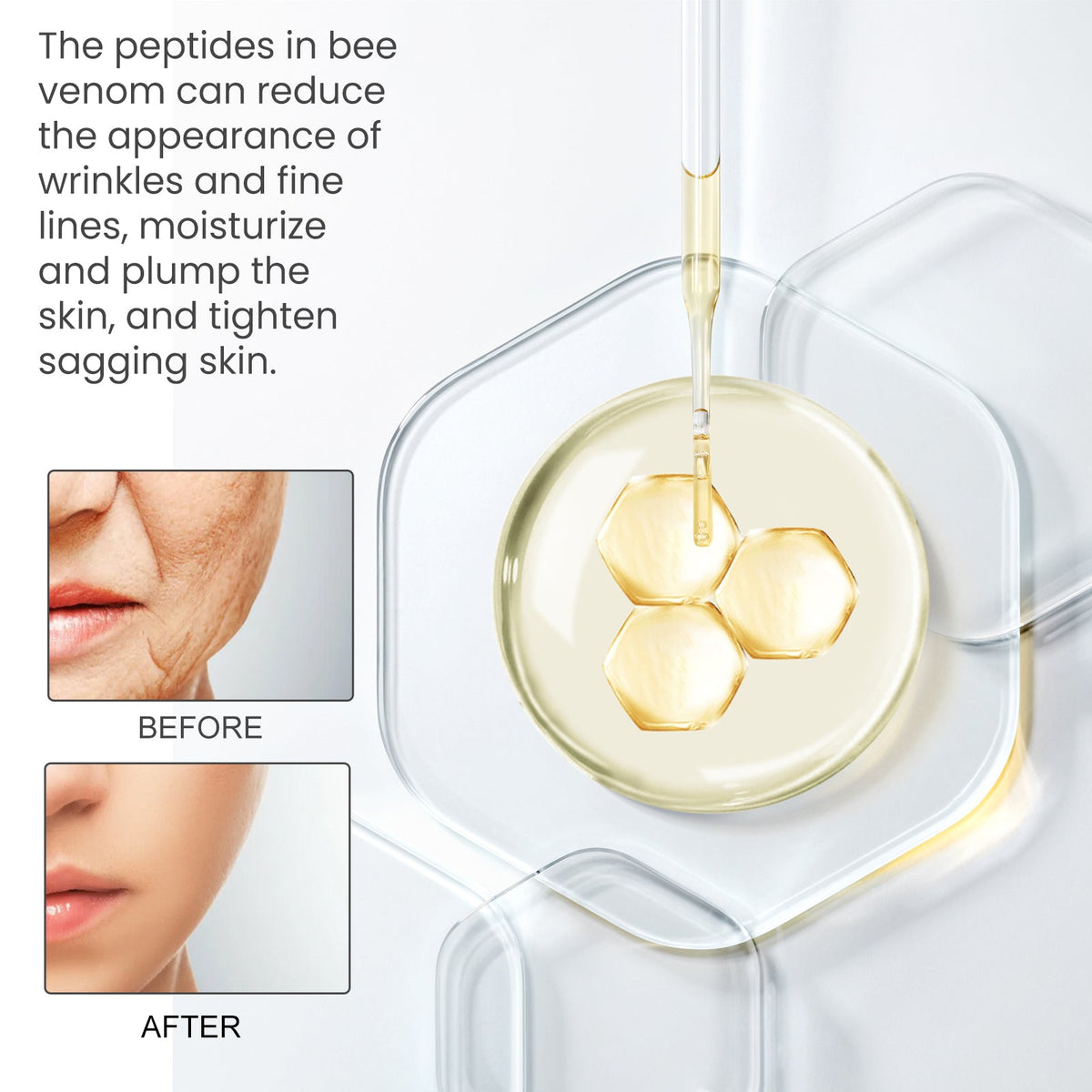 Bee Venom Facial Essence - Natural Botox Alternative Serum