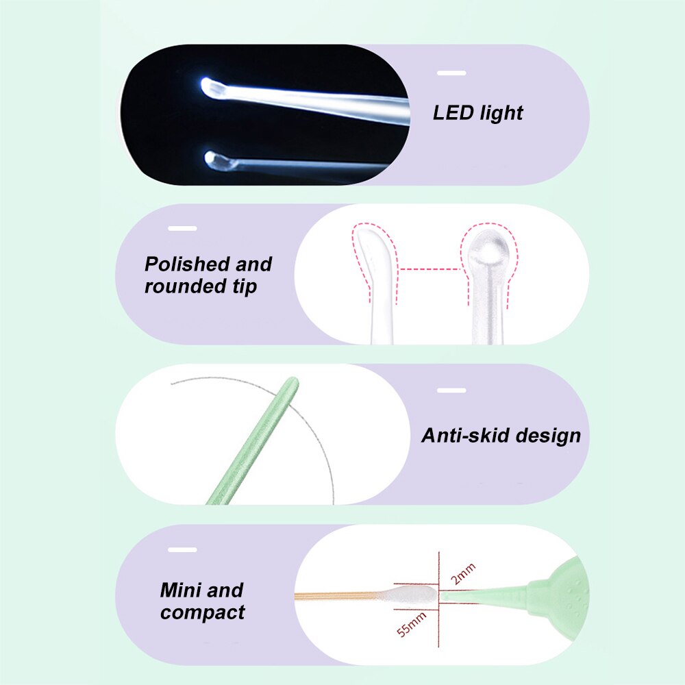 LED Ear Cleaner — Rechargeable Ear Wax Removal Tool