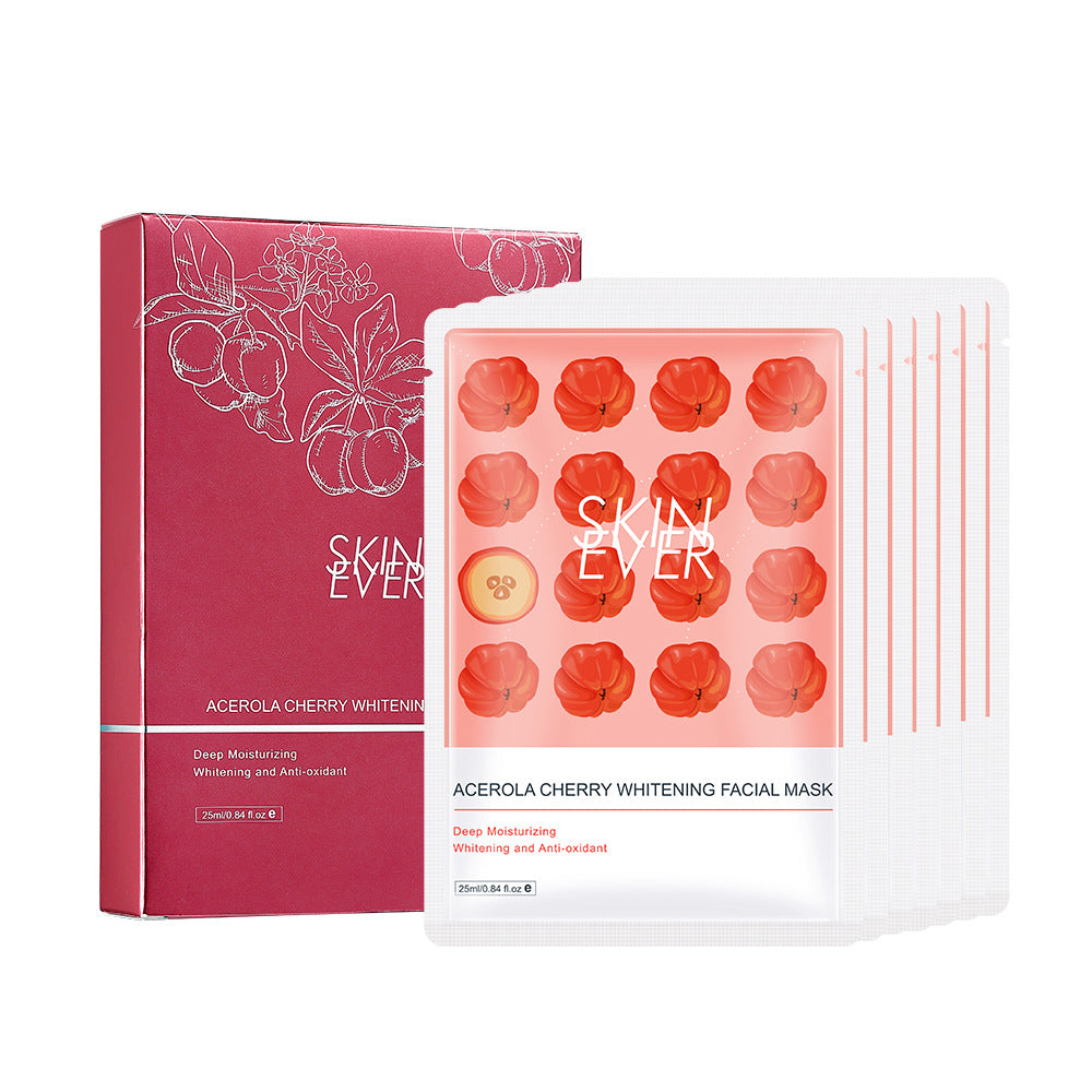 Acerola Cherry Sheet Masks for Hydrated, Brighter Skin