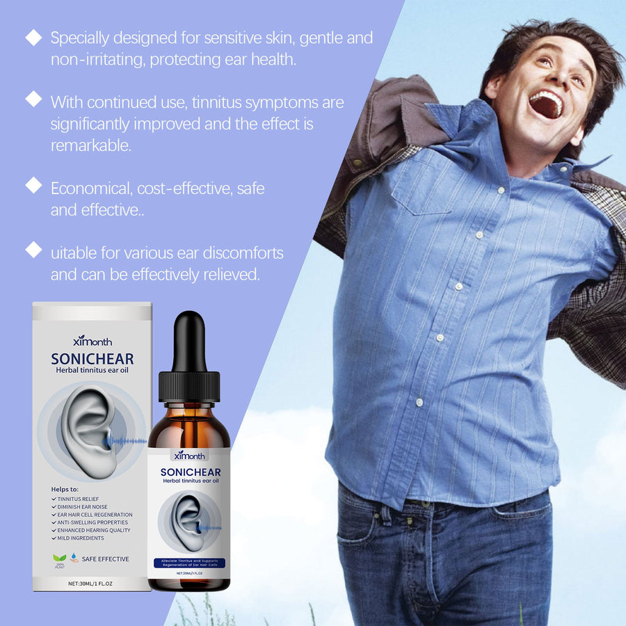 Herbal Ear Oil for Daily Ear Comfort & Wax Softening