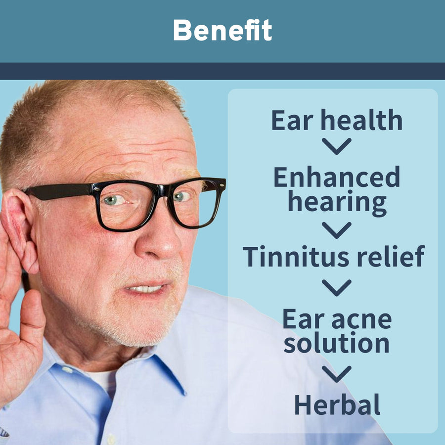 Ear Care Serum — Relief from Tinnitus, Ear Pain & Dizziness
