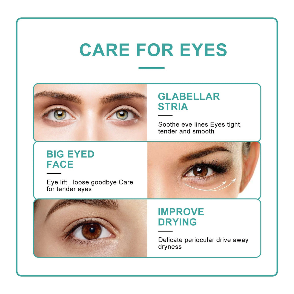 Peptide Eye Gel for Dark Circles & Puffiness