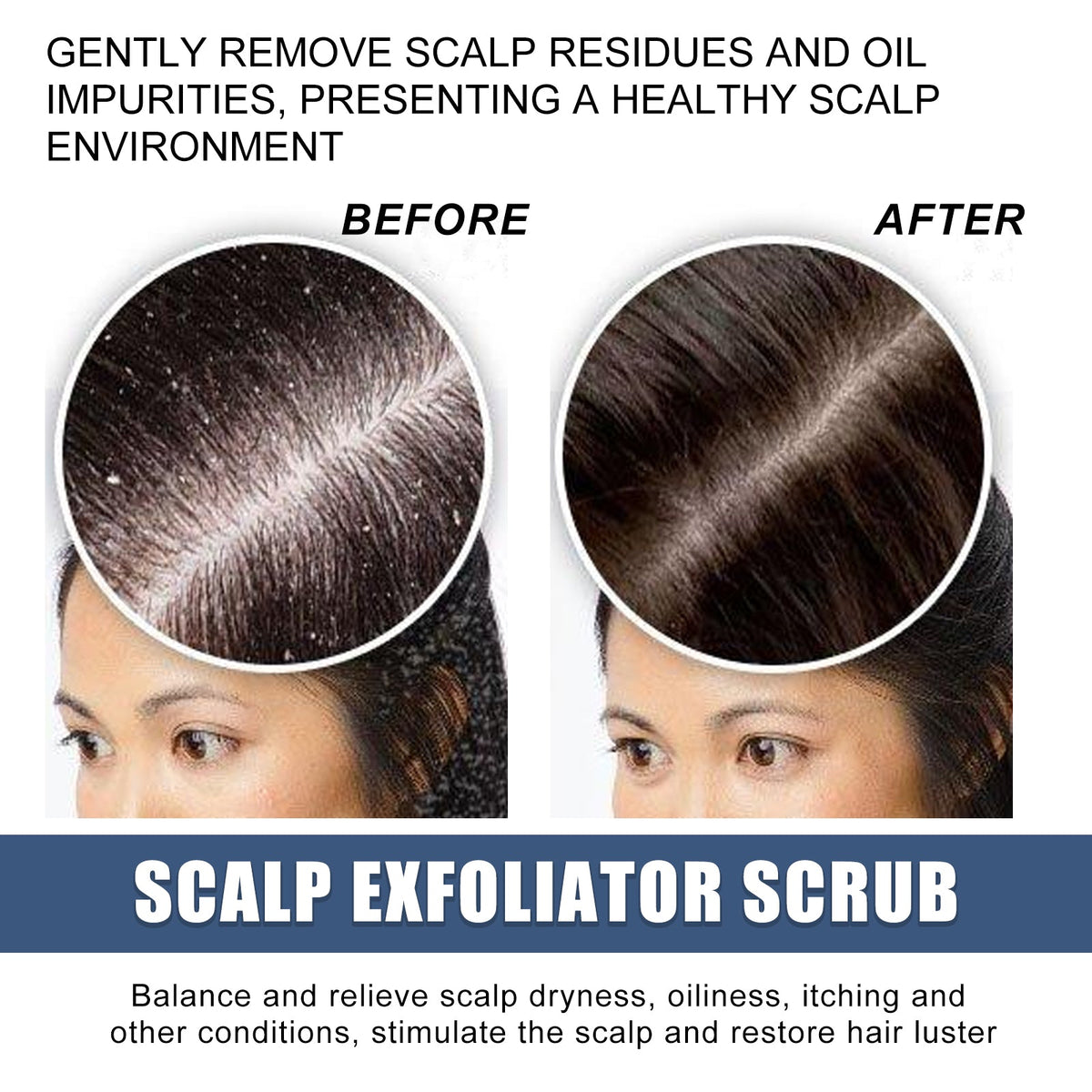 Scalp Exfoliating Scrub — Fresher Roots, Softer Feel