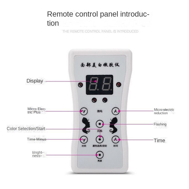 LED Beauty Mask — 7‑Color Photon Rejuvenation for Face & Neck