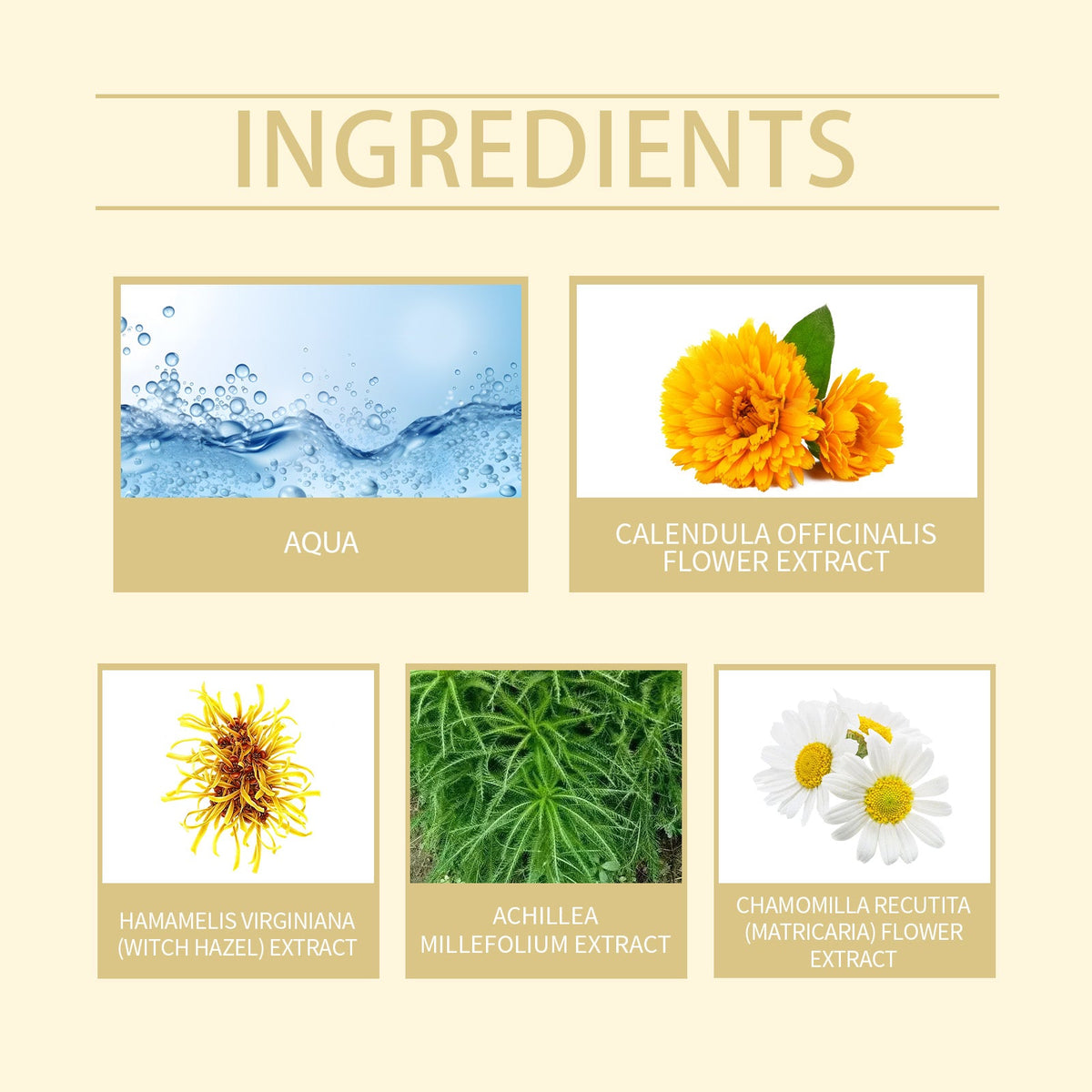 Calendula Yarrow Facial Spray for Balanced, Calm Skin