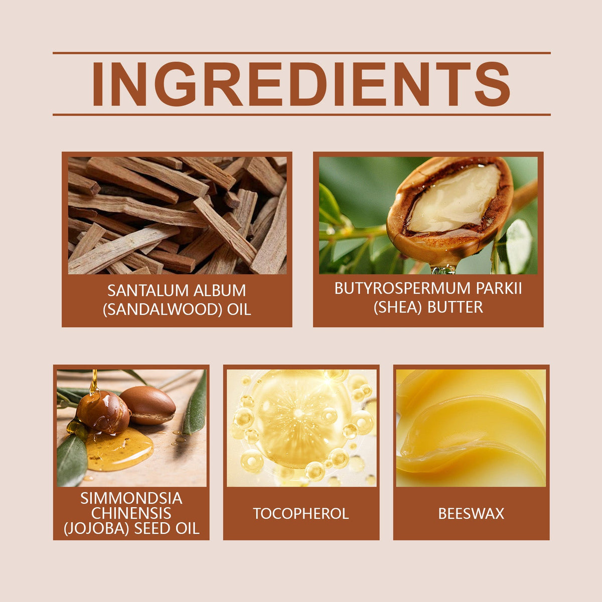 Sandalwood Beard Balm – Softens & Stops Beard Itch