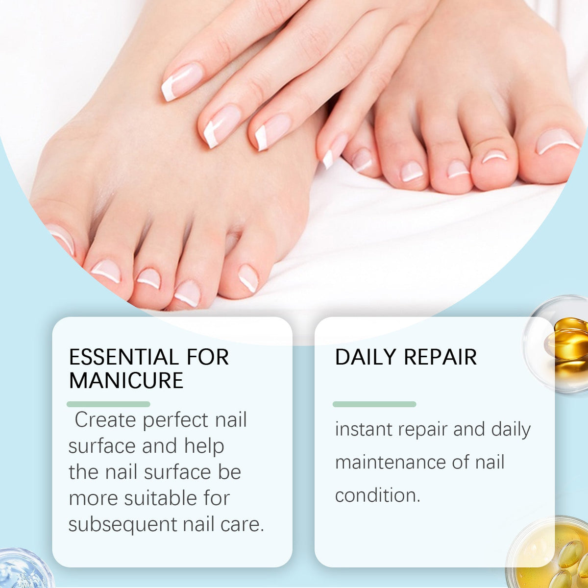 Nail Repair Pen for Brittle, Peeling & Weak Nails