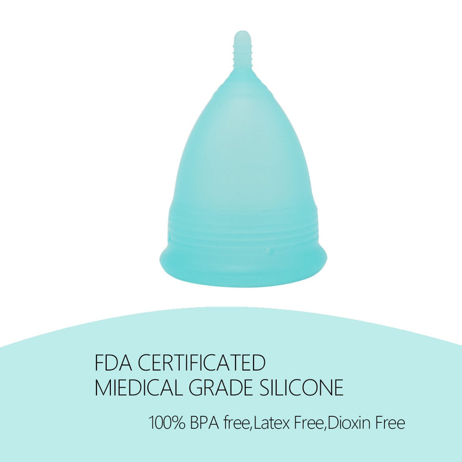 Silicone Menstrual Cup — 12‑Hour Comfort & Freedom