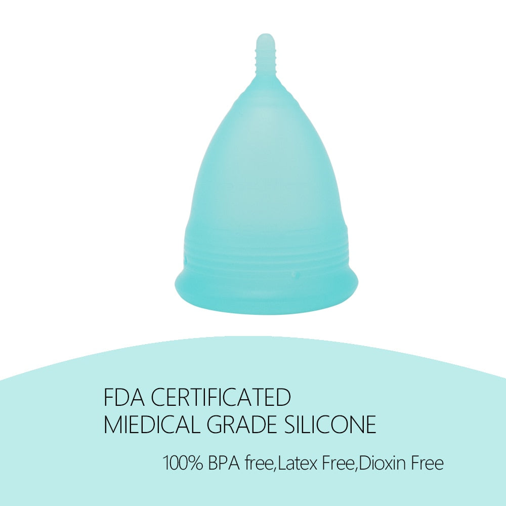 Silicone Menstrual Cup — 12‑Hour Comfort & Freedom