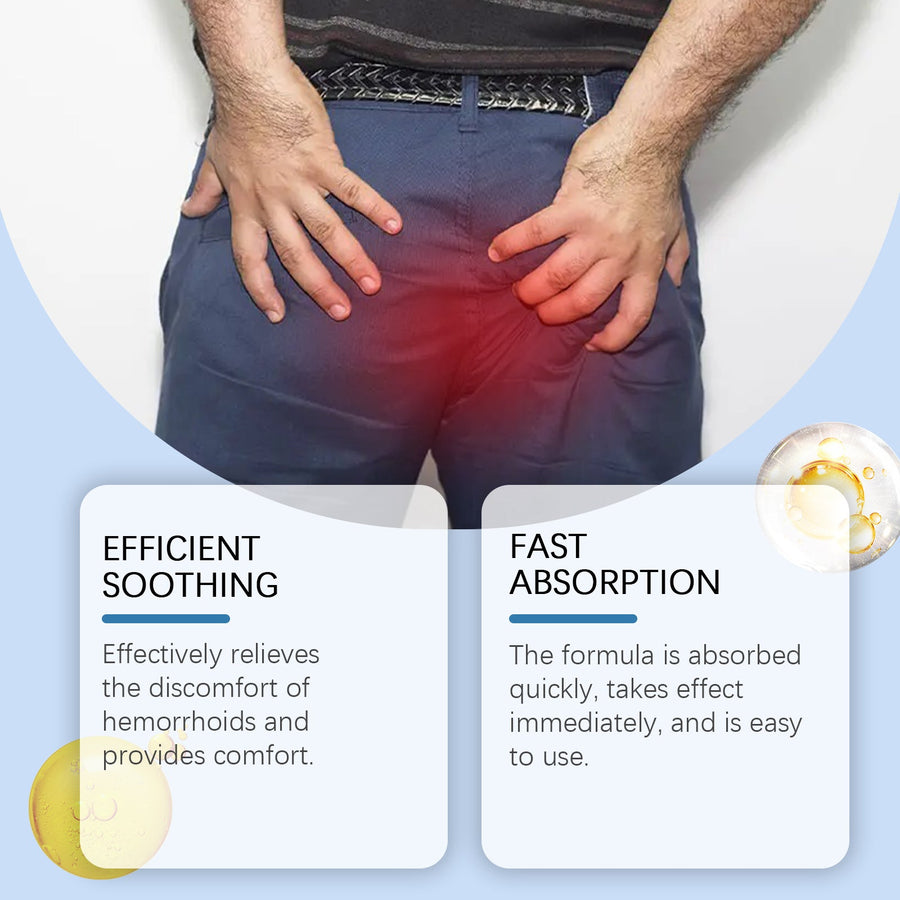 Hemorrhoid Relief Gel — Soothing Precision Care for Pain