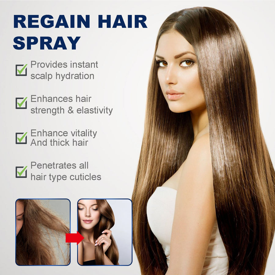 Ginseng Hair Regrowth Spray — Thicker, Fuller Hair in 8 Weeks