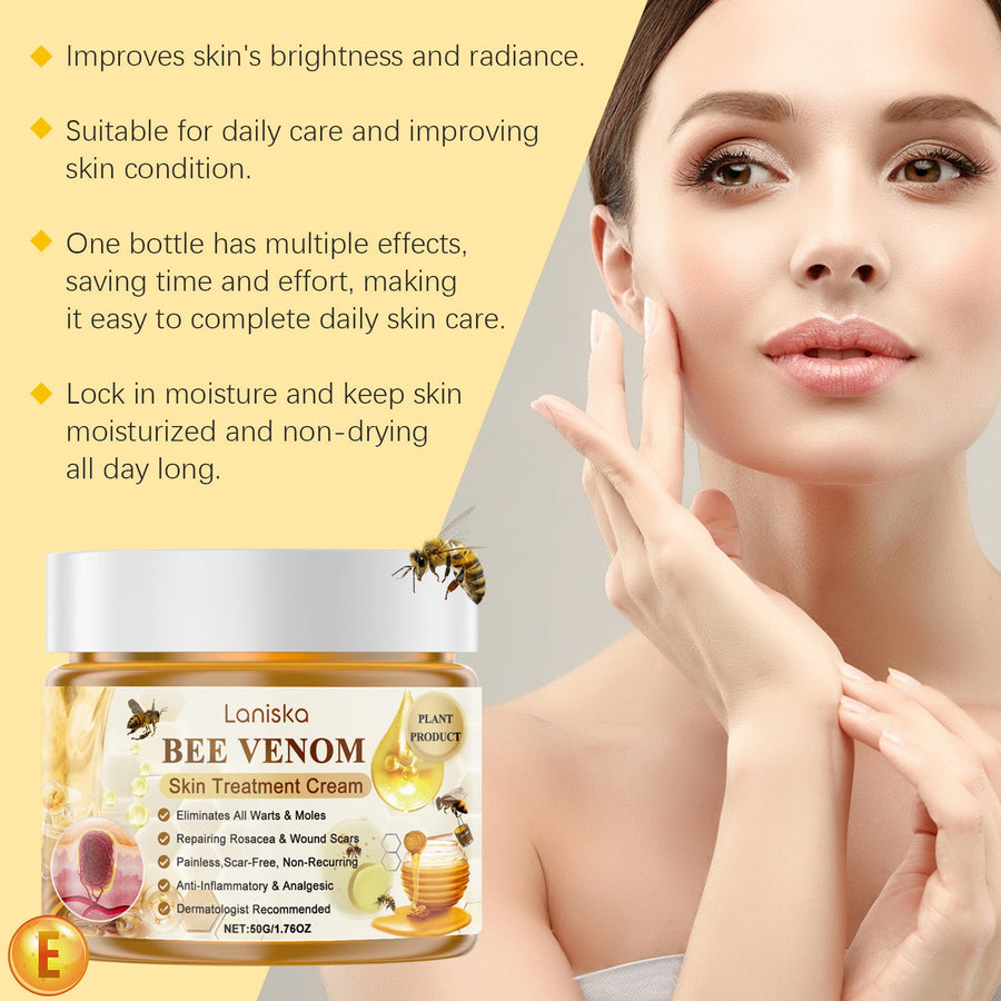 Bee Venom Face Cream for Smoother, Softer-Looking Skin