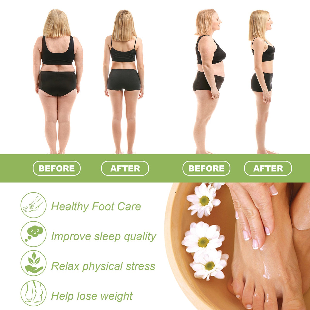 Herbal Pedicure Foot Soak - Soothes Swollen Feet & Sleep