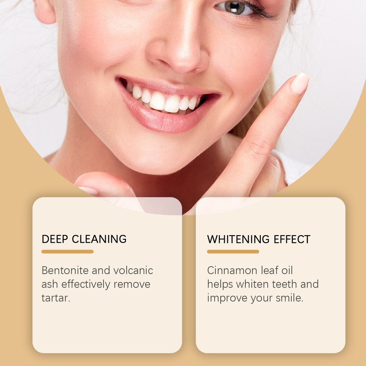 Mint Bentonite Clay Tooth Powder — Natural Whitening