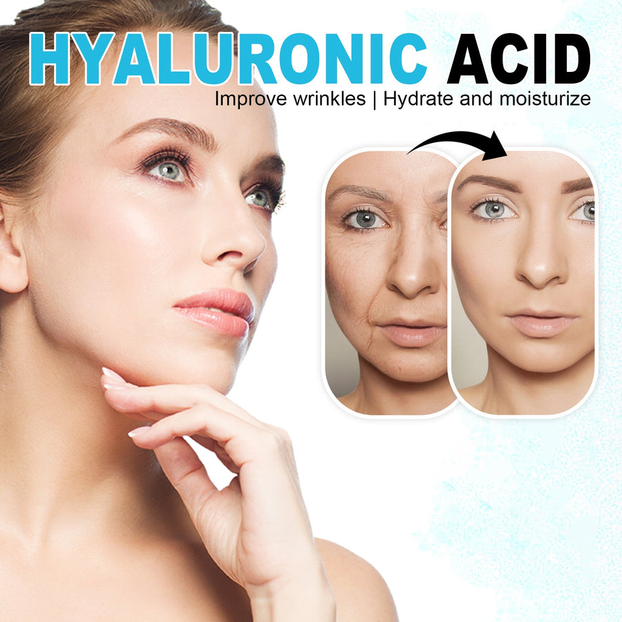 Hyaluronic Acid Face Cream for Fading Wrinkles & Dryness