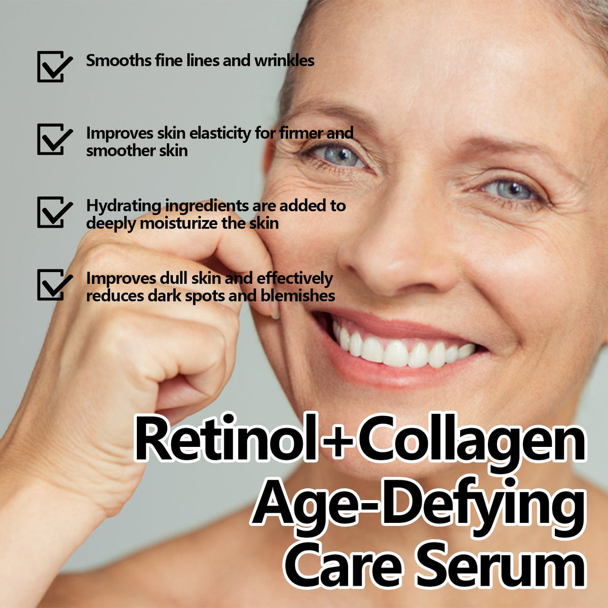 Retinol Collagen Serum for Fine Lines & Wrinkles