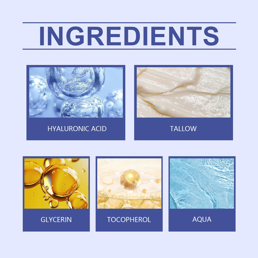 Grass Fed Tallow Cream for Deep Skin Hydration Care