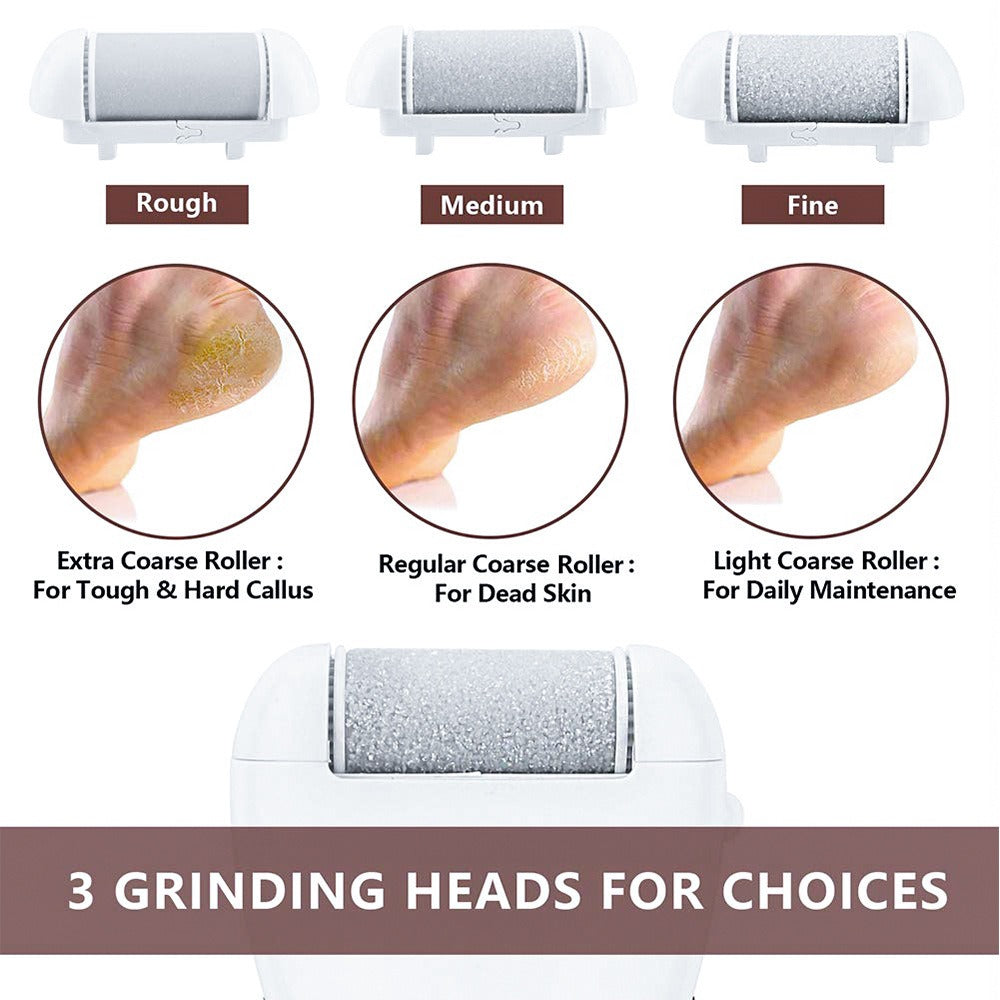 Electric Foot Grinder — Waterproof Callus Remover