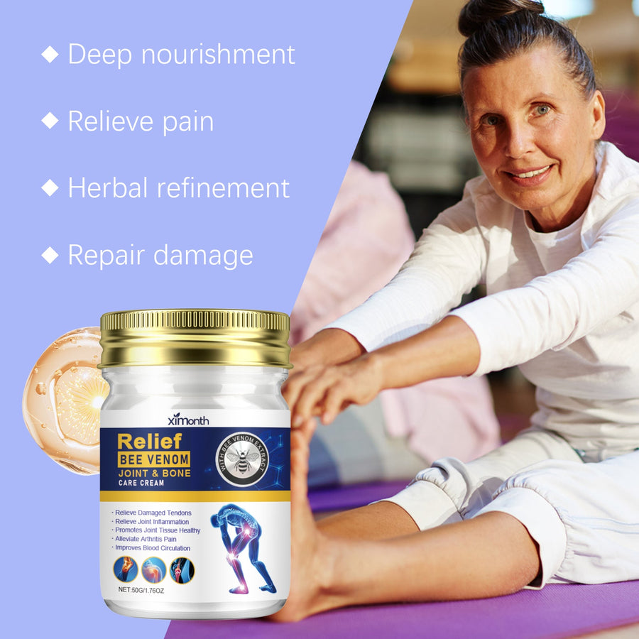 Joint Relief Cream with Bee Venom — Arthritis Pain Relief