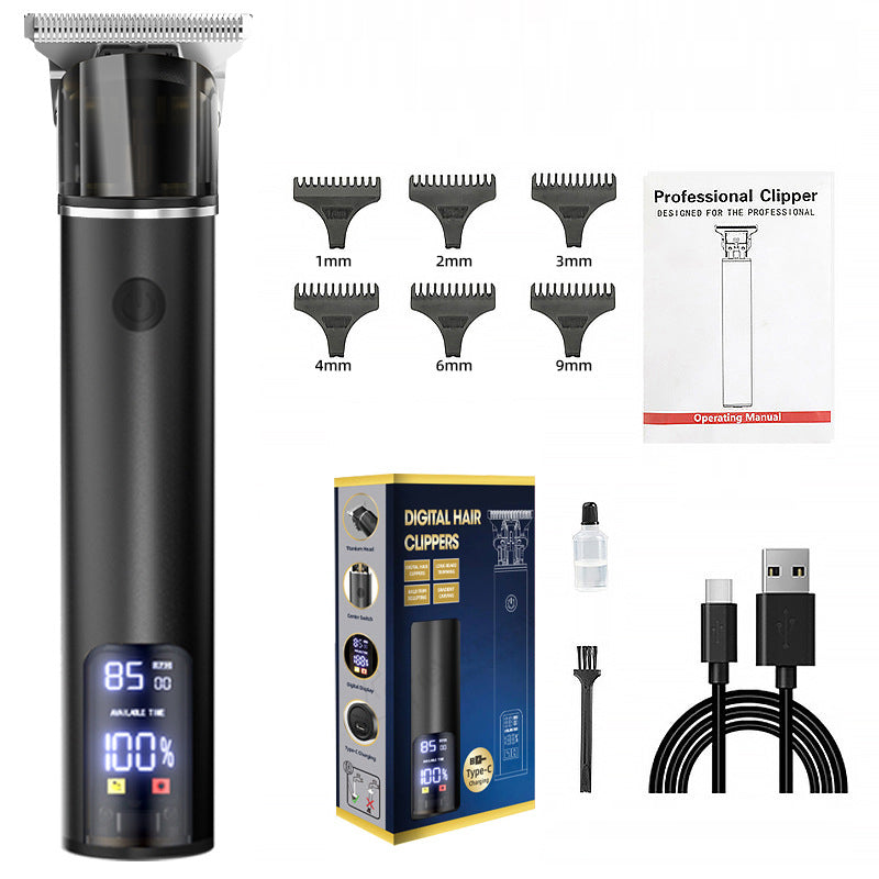 Electric Clippers for Bald Head – Cordless Ceramic Barber Kit