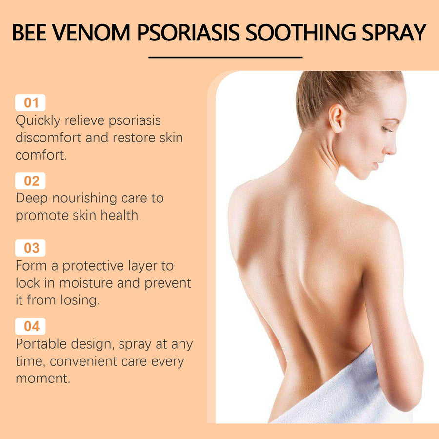 Bee Venom Soothing Spray for Itchy, Flaky Irritated Skin