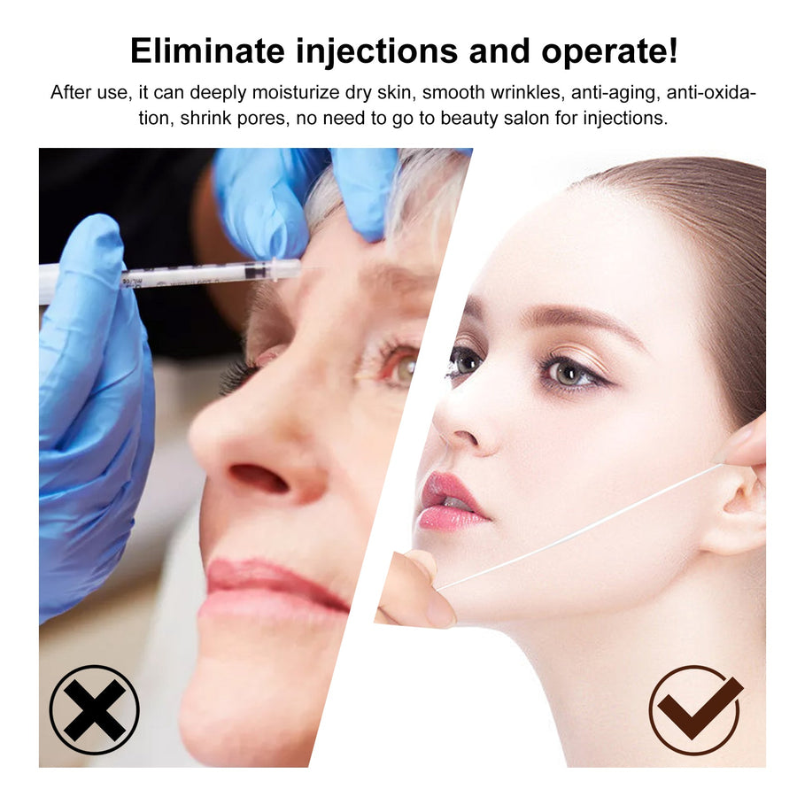 Hydrolyzed Collagen Ampoules for Facial Elasticity