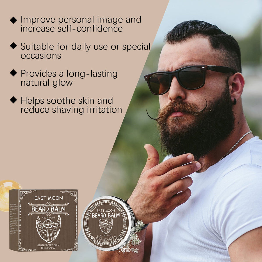 Cedar Wood Beard Balm — Nourishes and Strengthens Your Beard