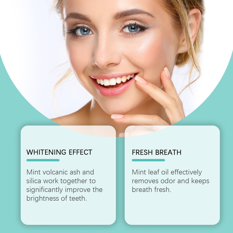 Natural Tooth Powder for Whitening — Volcanic Bentonite