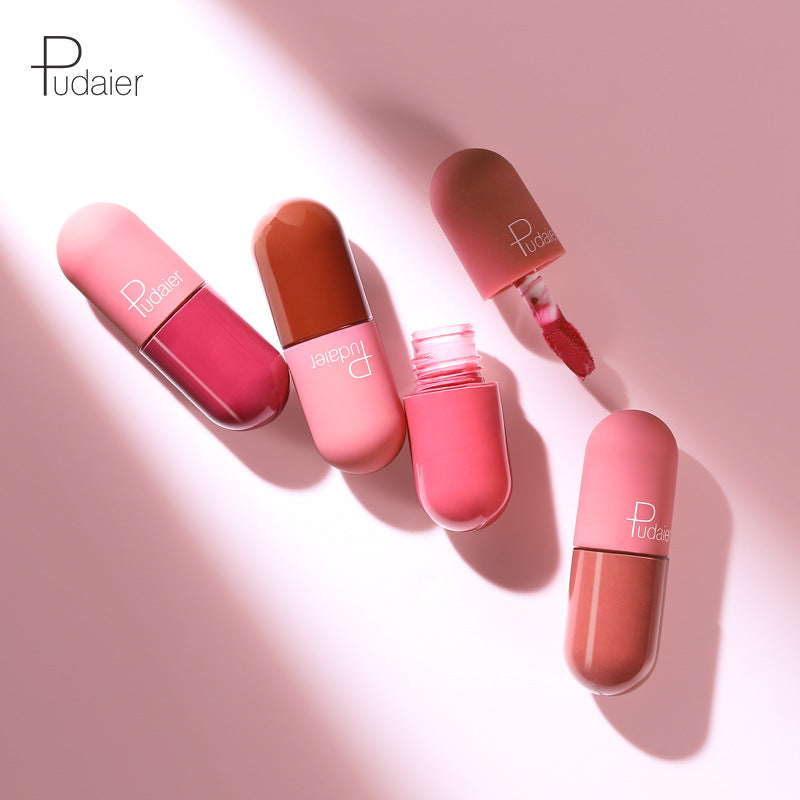 Mini Capsule Lip Glaze Set: 18 Matte Velvet Shades
