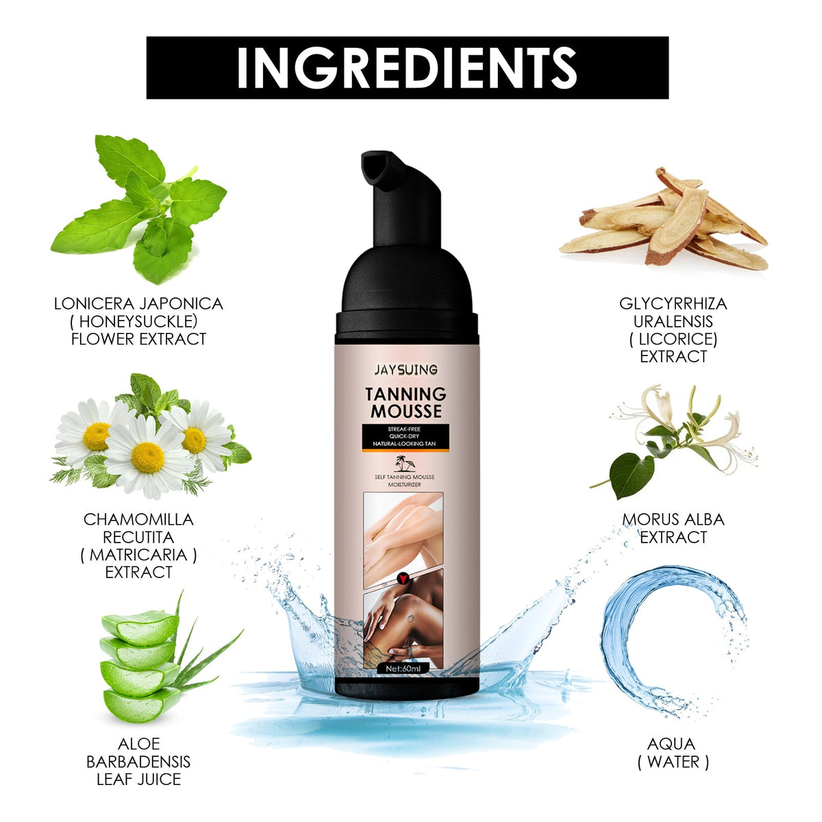 Self-Tanning Mousse for a Buildable, Natural-Looking Tan
