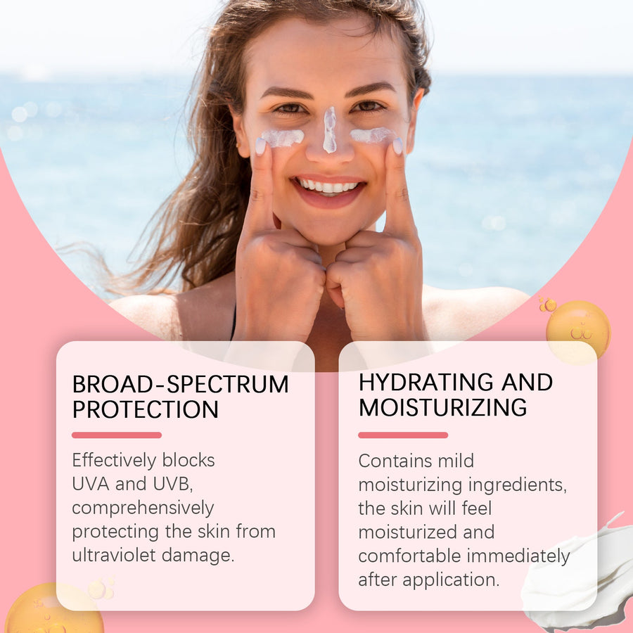 SPF 50 Sunscreen Stick - Waterproof Mess-Free Body Protection