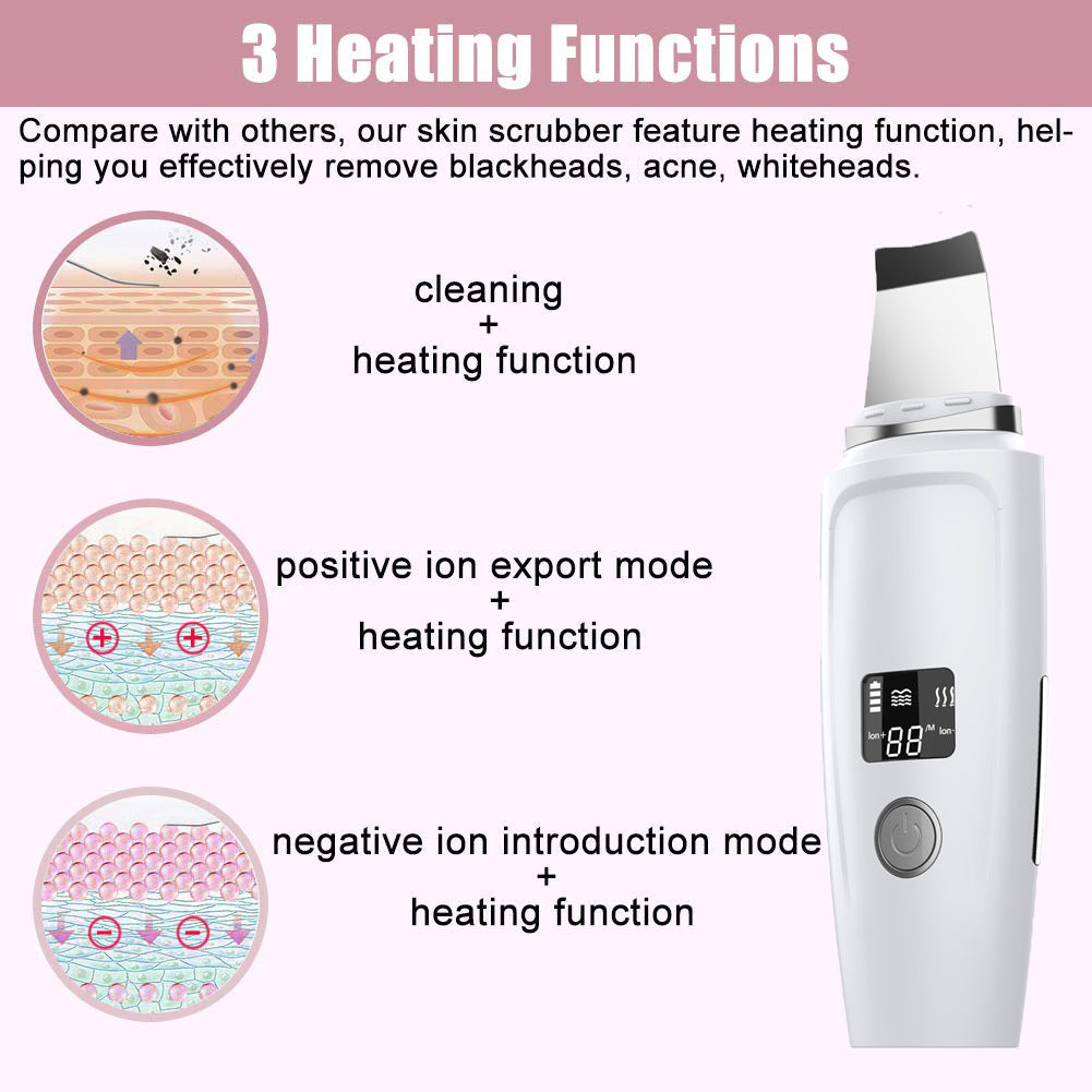 Ultrasonic Facial Cleanser — Deep Pore Cleansing