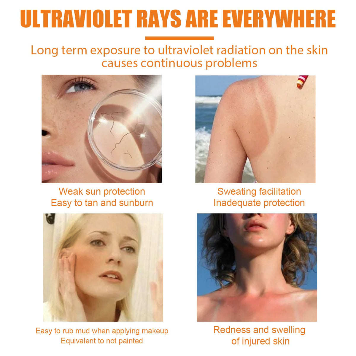 SPF 50+ Sunscreen Lotion — Hydrating, Non-Greasy UV Protection