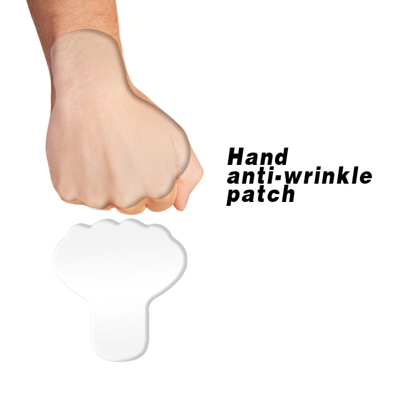 Reusable Silicone Wrinkle Patches for Visible Smoothing