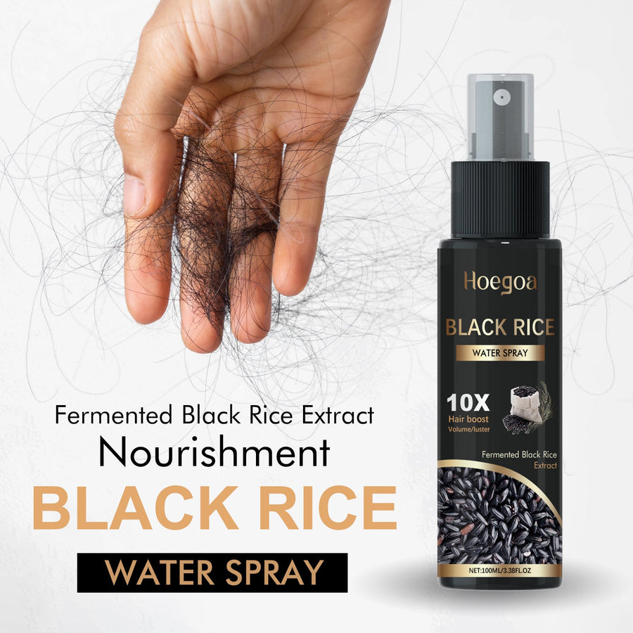 Black Rice Water Spray for Fuller-Looking, Nourished Hair