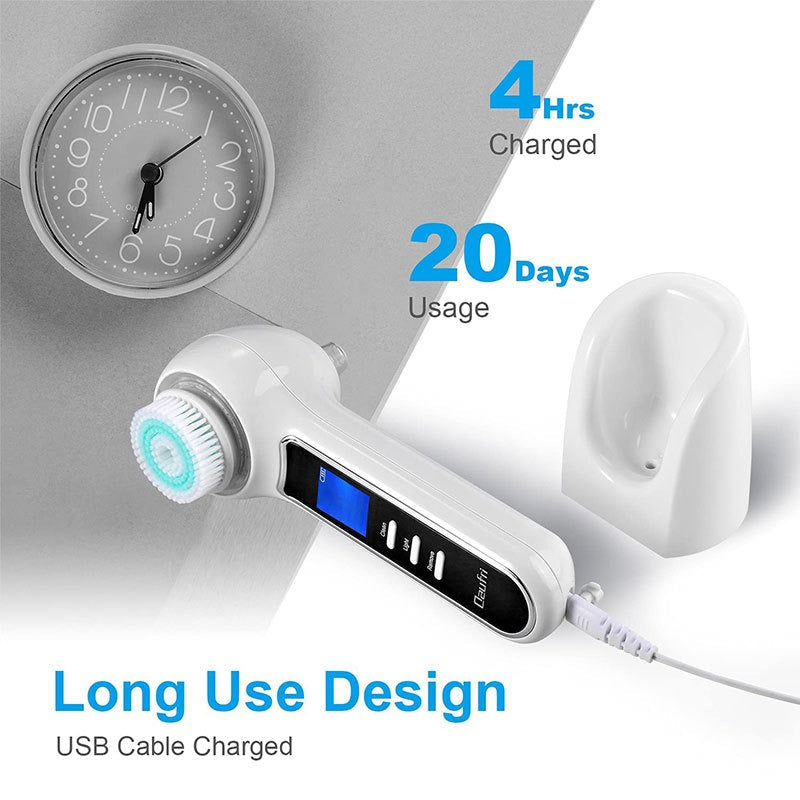 Sonic Facial Cleansing Brush — 6X Better Cleansing in 3 Modes