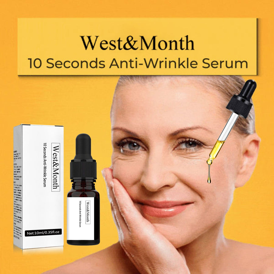 10-Second Anti-Wrinkle Serum for Instant Line Smoothing