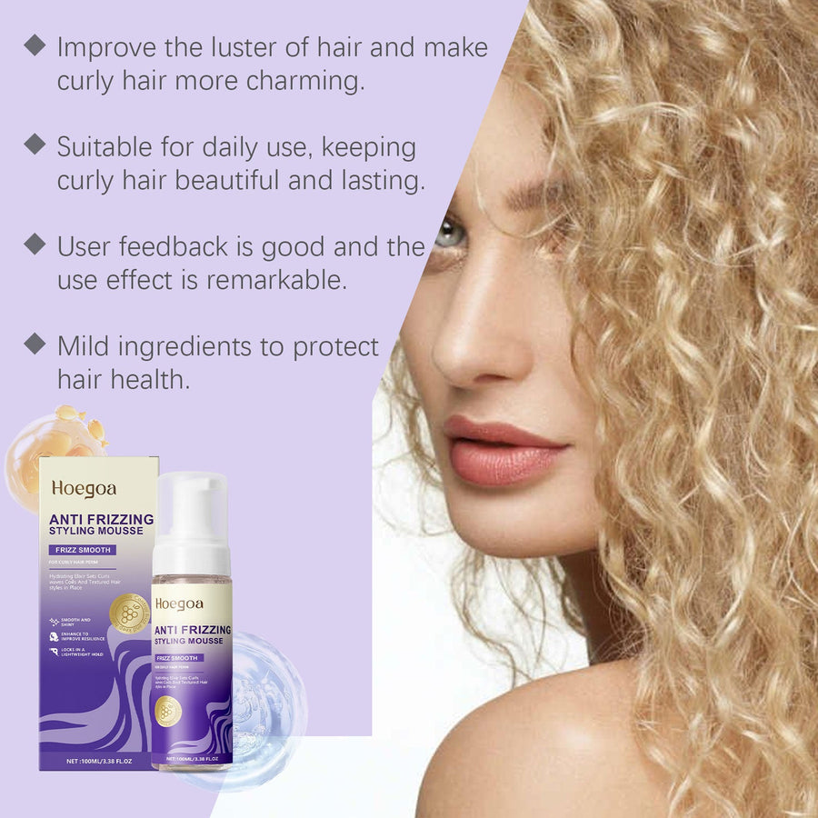 Curl Styling Mousse for Smooth, Defined, Shiny Curls