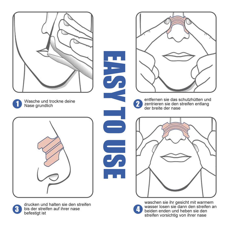 Stop Snoring Strips – Drug‑Free Nasal Breathing Aid