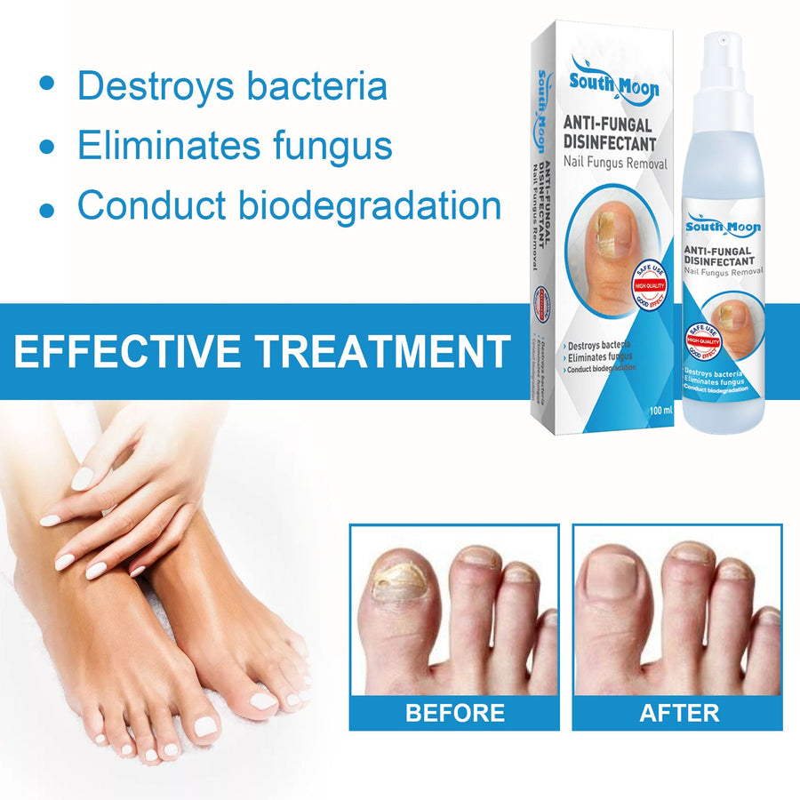 Anti-Fungal Nail Spray — Eliminates Fungus & Restores Clear Nails