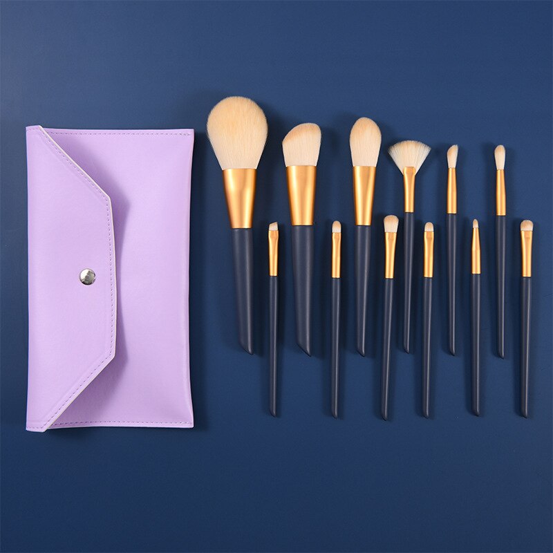 12-Piece Makeup Brush Set for Smooth, Even Makeup Looks