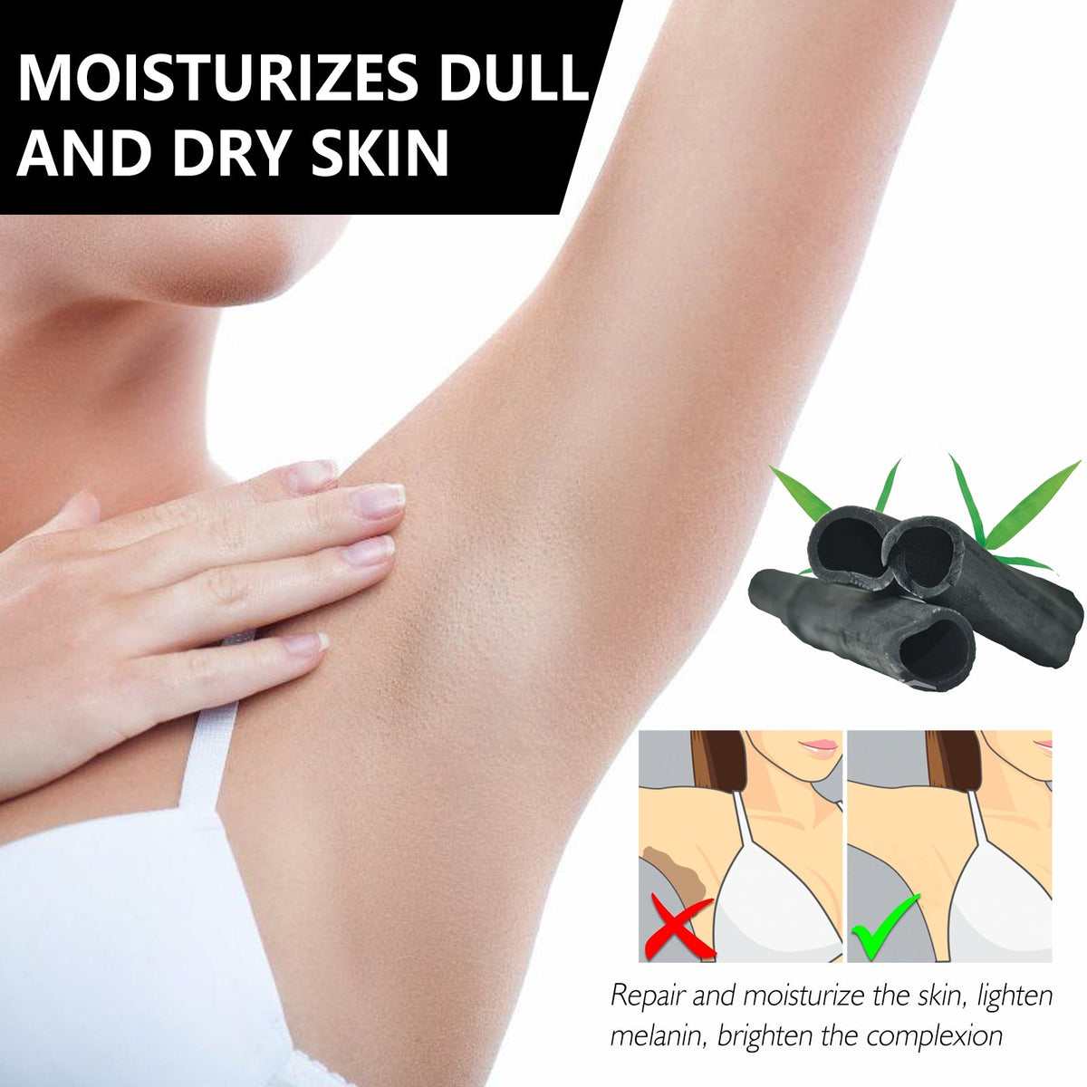 Bamboo Charcoal Soap for Dark Spots & Uneven Tone
