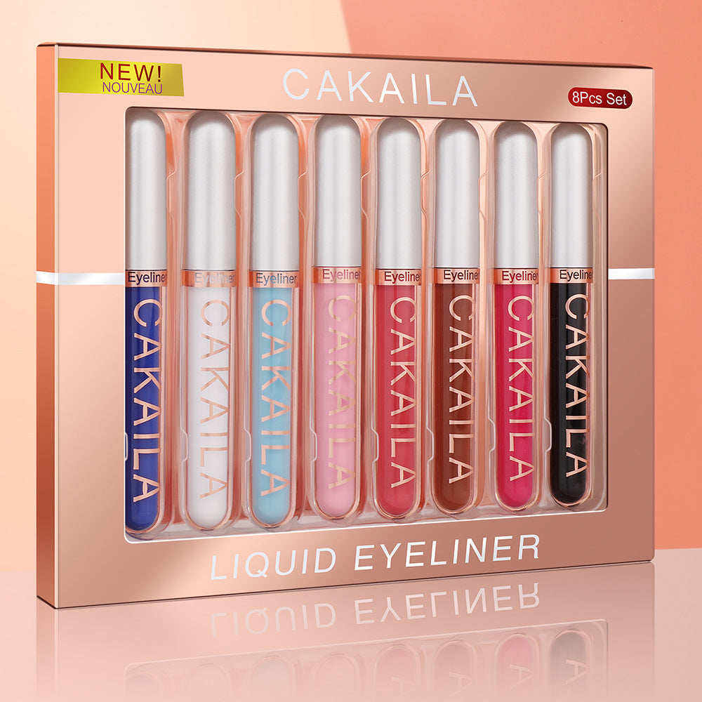 Colorful Liquid Eyeliner Set for Graphic Eye Looks