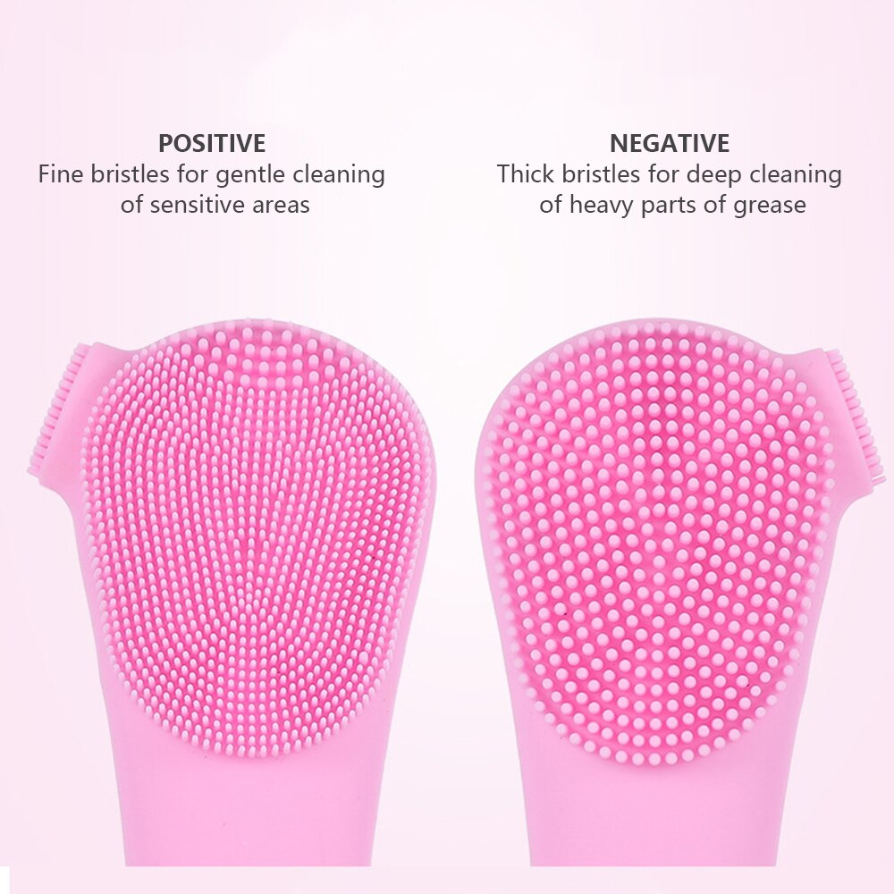 Ultrasonic Silicone Facial Cleansing Device for Oil Control