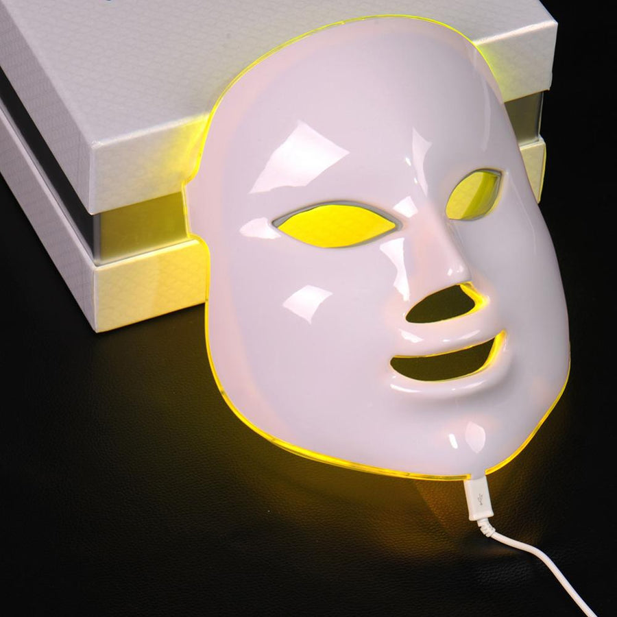 7-Color LED Facial Mask for At-Home Skin Rejuvenation