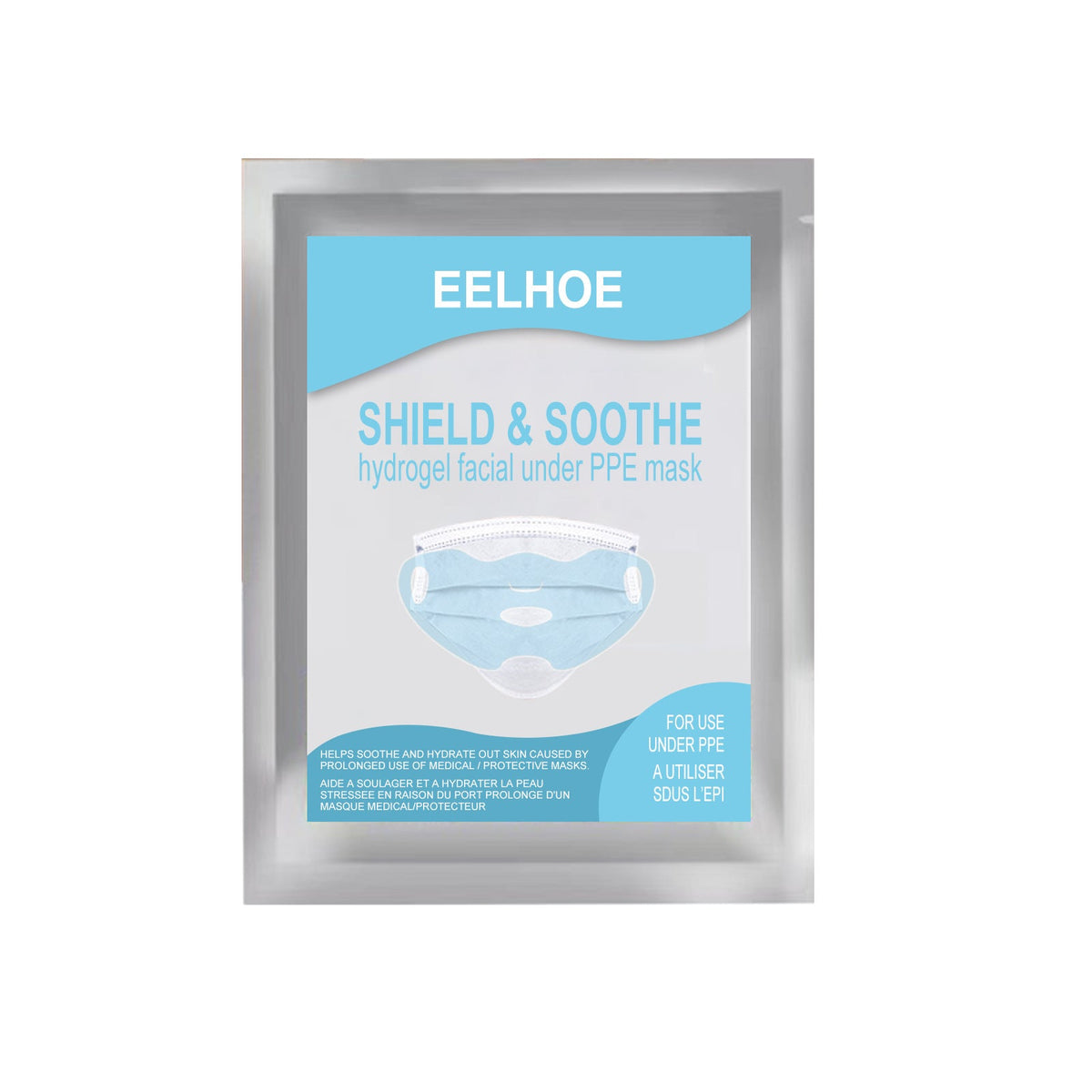 Cooling Hydrogel Face Mask for Outdoor UV Protection