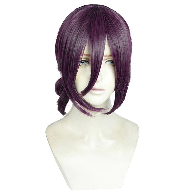 Bomb Demon Cosplay Wig – Purple Braided Anime Hair