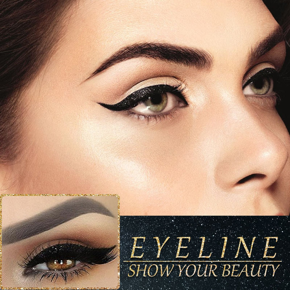 Self-Adhesive Eyeliner Stickers for Colorful Lash Looks